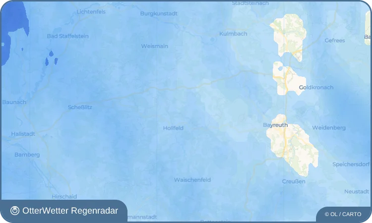 Widget-Vorschau für Gelbsreuth Wetter-Widget-Vorschau mit Vorhersagedaten für Gelbsreuth