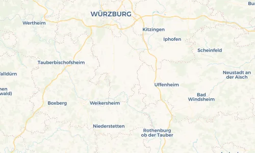 Regenradar Vorschaubild - Aktuelle Niederschläge in Gelchsheim und Umgebung