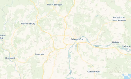 Regenradar Vorschaubild - Aktuelle Niederschläge in Geldersheim und Umgebung