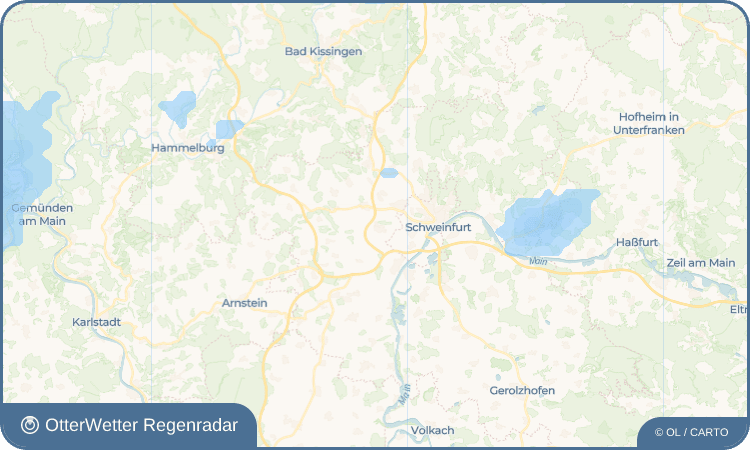 OtterWetter Regenradar-Widget Geldersheim