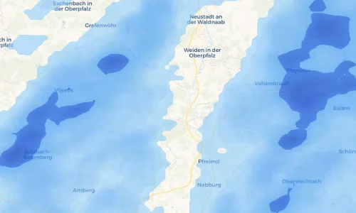 Regenradar Vorschaubild - Aktuelle Niederschläge in Gelpertsricht und Umgebung