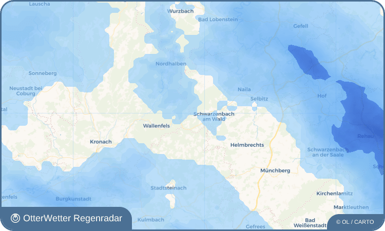 OtterWetter Regenradar-Widget Gemeinreuth