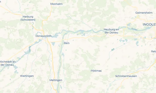 Regenradar Vorschaubild - Aktuelle Niederschläge in Gempfing und Umgebung
