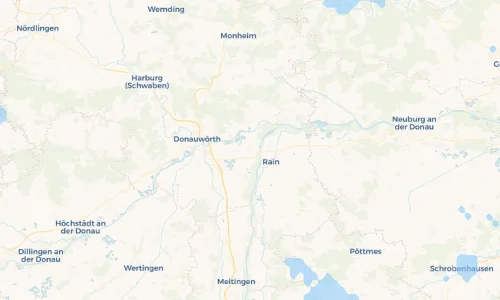 Regenradar Vorschaubild - Aktuelle Niederschläge in Genderkingen und Umgebung