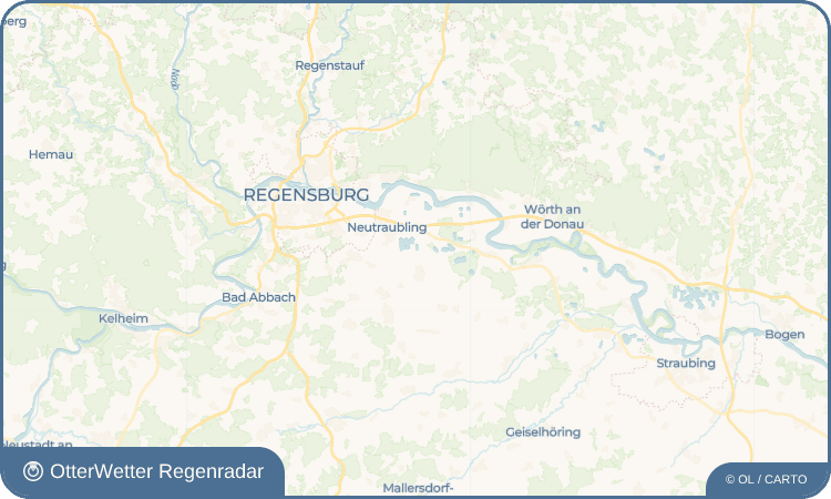 OtterWetter Regenradar-Widget Gengkofen