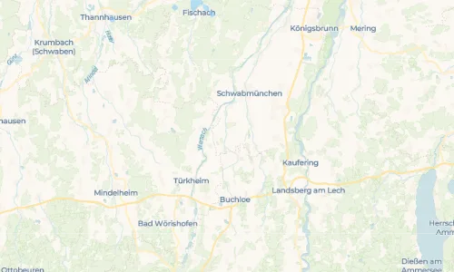 Regenradar Gennach: aktuelle Niederschläge in Gennach und Umgebung, Stand 30. Oktober 2026 um 19:30 Uhr