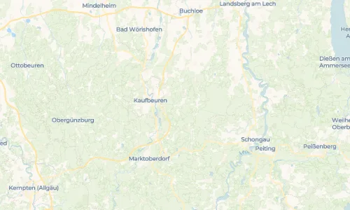 Regenradar-Vorschau: aktuelle Niederschläge in Gennachhausen und Umgebung