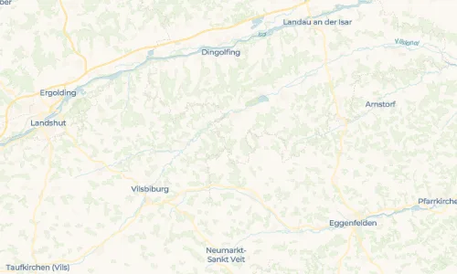 Regenradar Vorschaubild - Aktuelle Niederschläge in Georgenschwimmbach und Umgebung