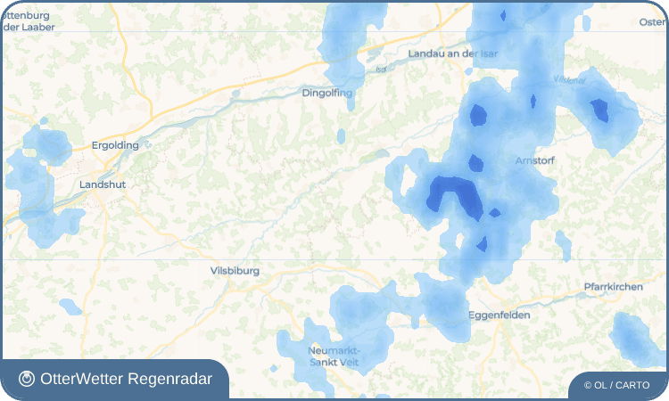 OtterWetter Regenradar-Widget Georgenschwimmbach