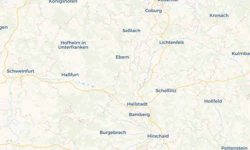 Regenradar Vorschaubild - Aktuelle Niederschläge in Gerach und Umgebung