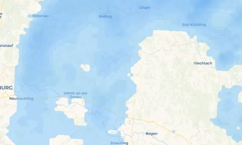 Regenradar Vorschaubild - Aktuelle Niederschläge in Geraszell und Umgebung