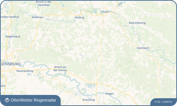 OtterWetter Regenradar-Widget Geraszell