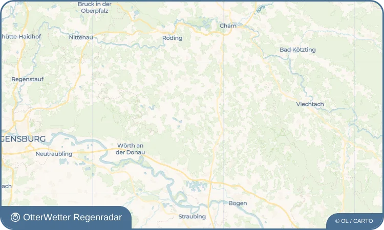 Wetter-Widget-Vorschau mit Vorhersagedaten für Geraszell
