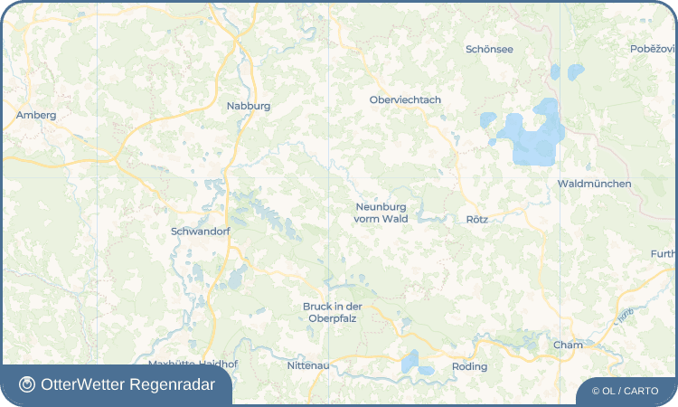 OtterWetter Regenradar-Widget Geratshofen