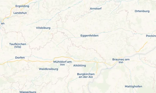 Regenradar Vorschaubild - Aktuelle Niederschläge in Geratskirchen und Umgebung