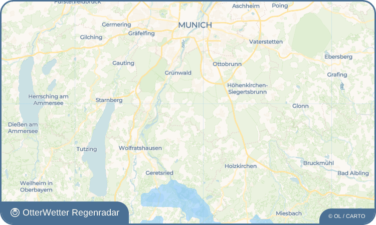 OtterWetter Regenradar-Widget Gerblinghausen