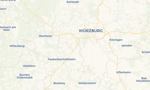 Regenradar Vorschaubild - Aktuelle Niederschläge in Gerchsheim und Umgebung