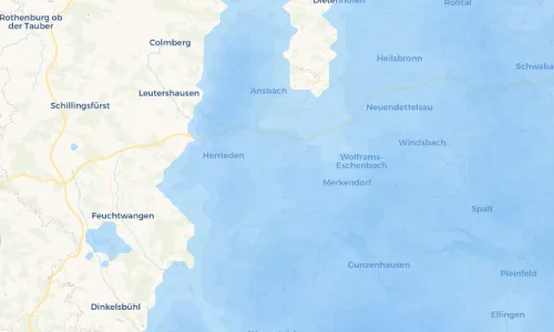 Regenradar Vorschaubild - Aktuelle Niederschläge in Gerersdorf und Umgebung