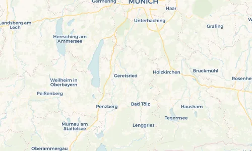 Regenradar Vorschaubild - Aktuelle Niederschläge in Geretsried und Umgebung