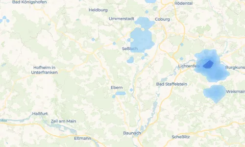 Regenradar Vorschaubild - Aktuelle Niederschläge in Gereuth und Umgebung