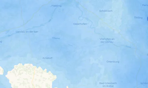 Regenradar Vorschaubild - Aktuelle Niederschläge in Gergweis und Umgebung