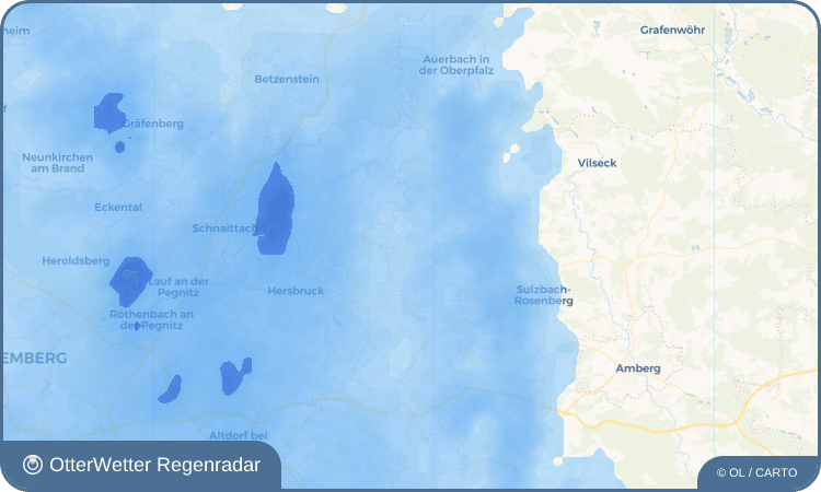 OtterWetter Regenradar-Widget Gerhardsberg