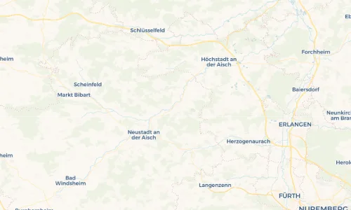 Regenradar Vorschaubild - Aktuelle Niederschläge in Gerhardshofen und Umgebung