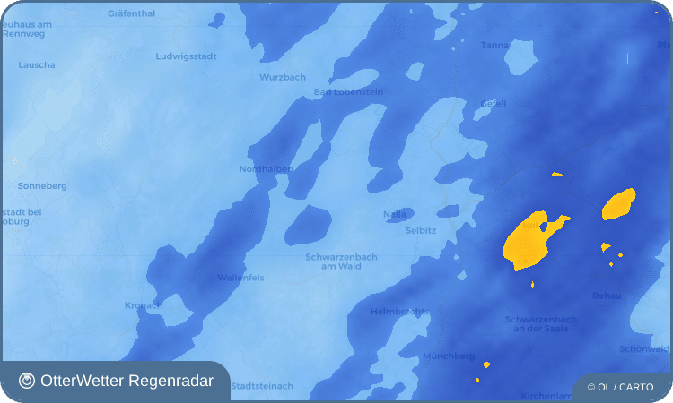 OtterWetter Regenradar-Widget Gerlas