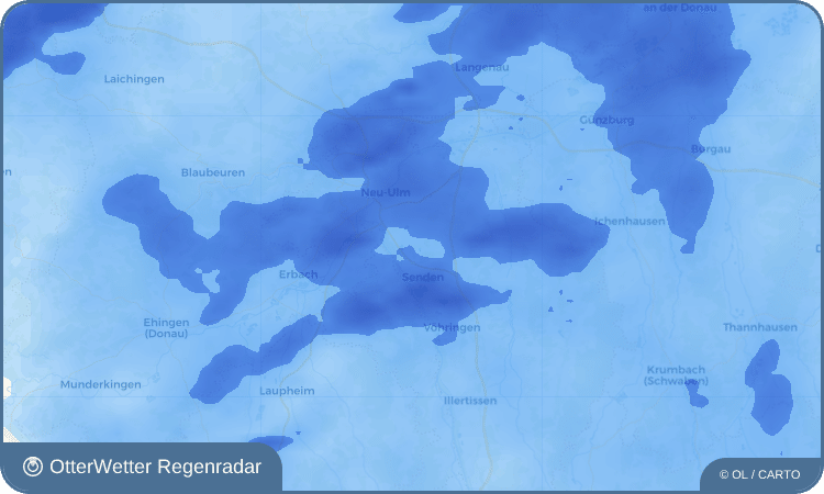 OtterWetter Regenradar-Widget Gerlenhofen