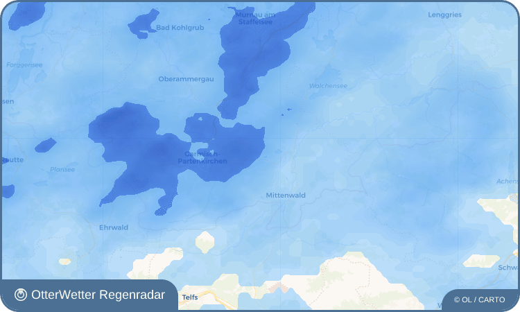 Widget-Vorschau für Gerold Wetter-Widget-Vorschau mit Vorhersagedaten für Gerold