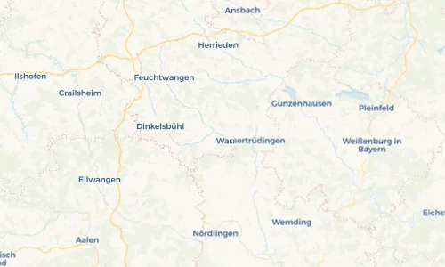 Regenradar Vorschaubild - Aktuelle Niederschläge in Gerolfingen und Umgebung
