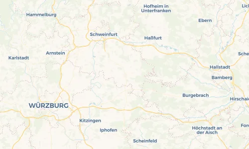 Regenradar Vorschaubild - Aktuelle Niederschläge in Gerolzhofen und Umgebung