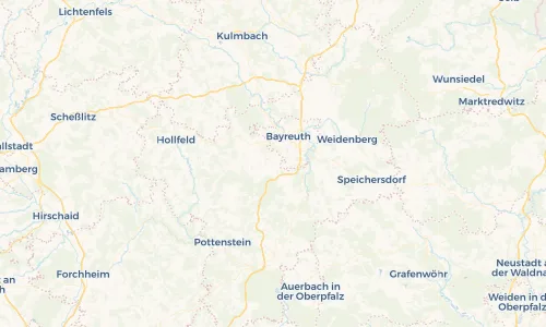 Regenradar Vorschaubild - Aktuelle Niederschläge in Gesees und Umgebung