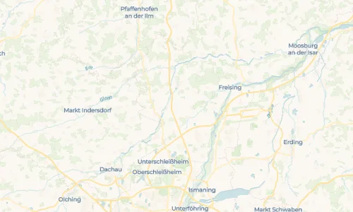 Regenradar Vorschaubild - Aktuelle Niederschläge in Gesseltshausen und Umgebung