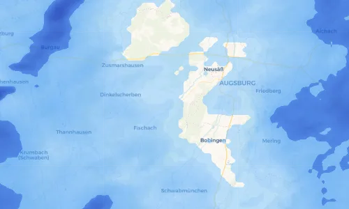 Regenradar Vorschaubild - Aktuelle Niederschläge in Gessertshausen und Umgebung