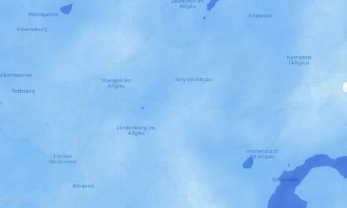 Regenradar Vorschaubild - Aktuelle Niederschläge in Gestratz und Umgebung