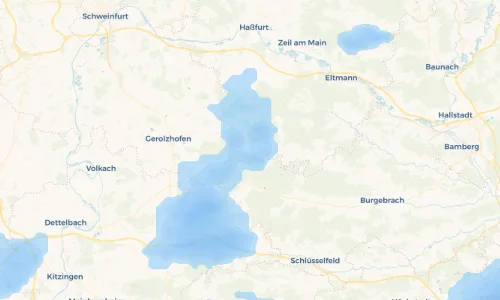 Regenradar Vorschaubild - Aktuelle Niederschläge in Geusfeld und Umgebung