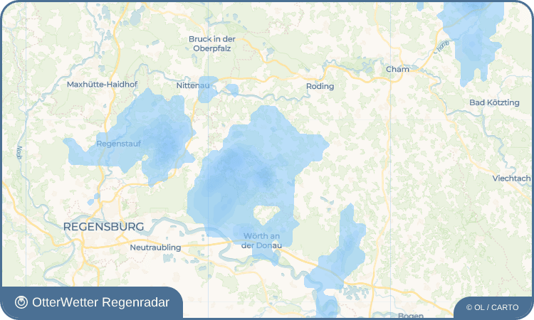 OtterWetter Regenradar-Widget Gfäll