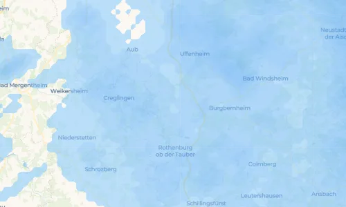Regenradar Vorschaubild - Aktuelle Niederschläge in Gickelhausen und Umgebung
