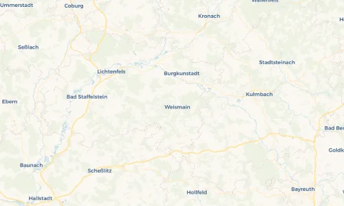 Regenradar Vorschaubild - Aktuelle Niederschläge in Giechkröttendorf und Umgebung