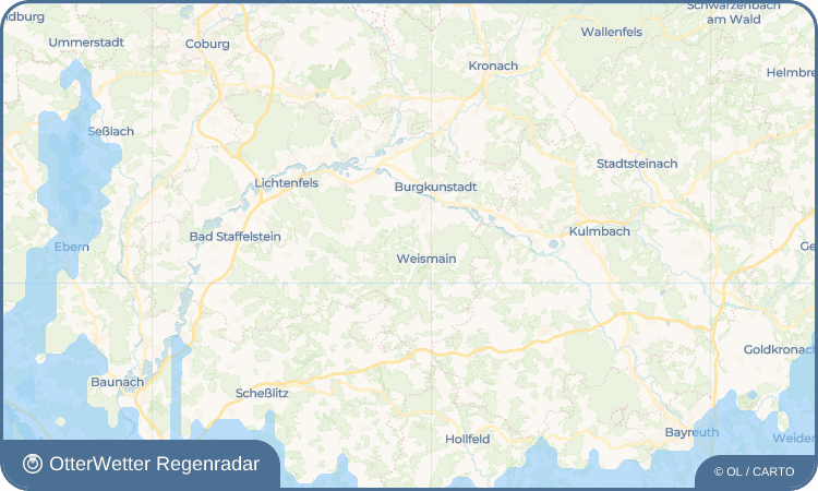 OtterWetter Regenradar-Widget Giechkröttendorf