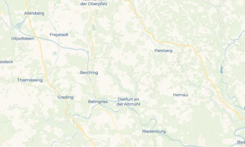 Regenradar Vorschaubild - Aktuelle Niederschläge in Gimpertshausen und Umgebung