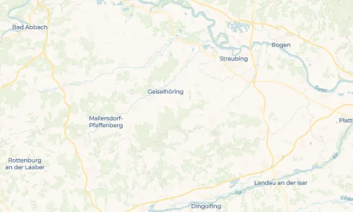 Regenradar Vorschaubild - Aktuelle Niederschläge in Gingkofen und Umgebung