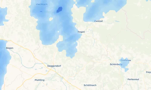 Regenradar Vorschaubild - Aktuelle Niederschläge in Ginselsried und Umgebung