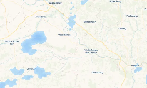 Regenradar Vorschaubild - Aktuelle Niederschläge in Girching und Umgebung