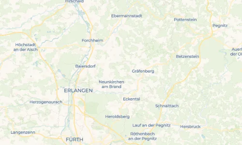 Regenradar Vorschaubild - Aktuelle Niederschläge in Gleisenhof und Umgebung