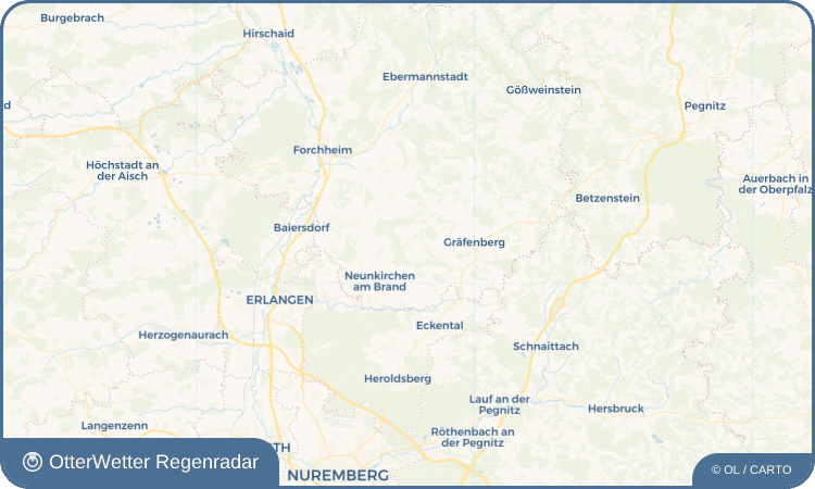 OtterWetter Regenradar-Widget Gleisenhof