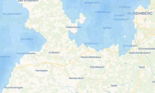 Regenradar Vorschaubild - Aktuelle Niederschläge in Gleizendorf und Umgebung