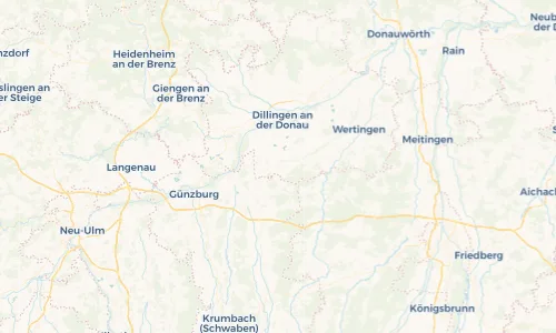 Regenradar Vorschaubild - Aktuelle Niederschläge in Glött und Umgebung