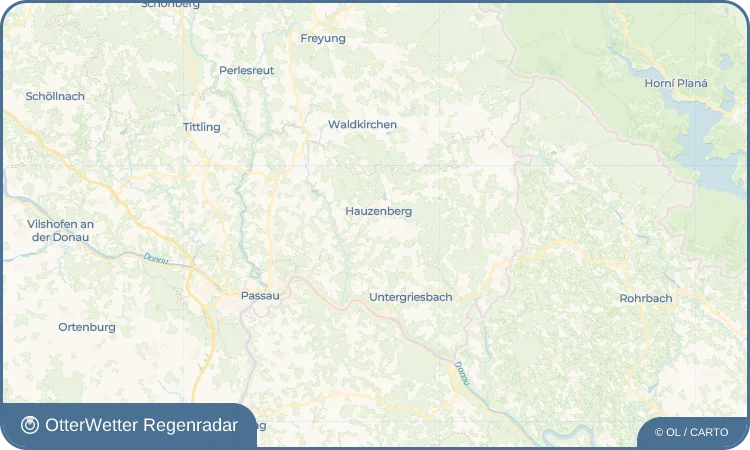 Wetter-Widget-Vorschau mit Vorhersagedaten für Glotzing